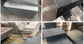 宁波 芝麻黑地铺石材