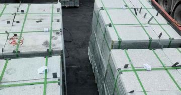 宁波 芝麻白3公分火烧成品-发货