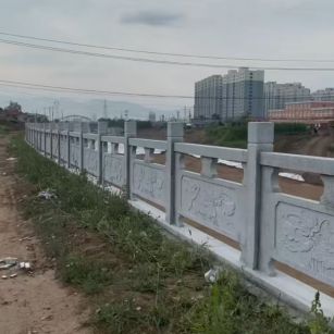 宁波 石材河道栏杆