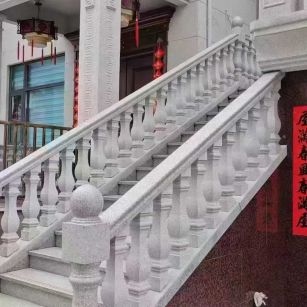 宁波 天然石材 阳台庭院护栏、栏杆