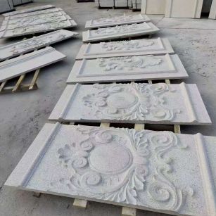 宁波 芝麻白干挂雕花板