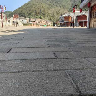 宁波仿古石铺装效果