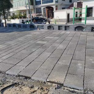 宁波仿古石铺装效果