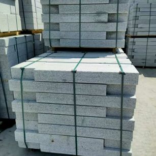 宁波 芙蓉白花岗岩路沿石、平石尺寸标准，色泽均匀