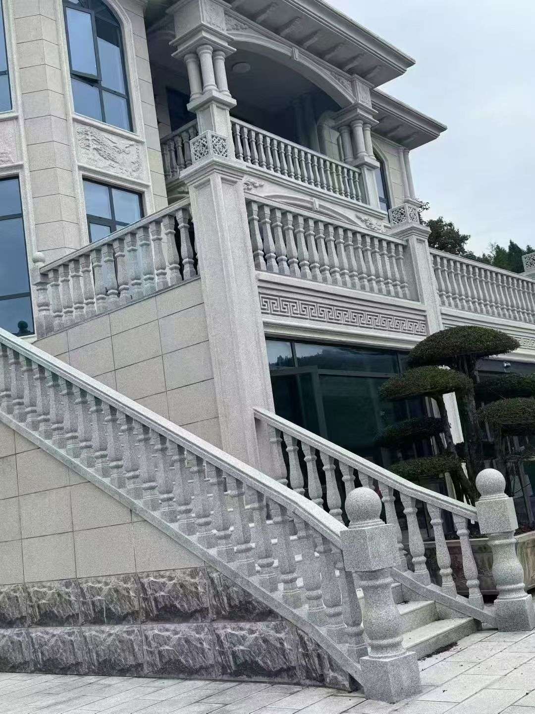 宁波 芝麻白别墅，栏杆