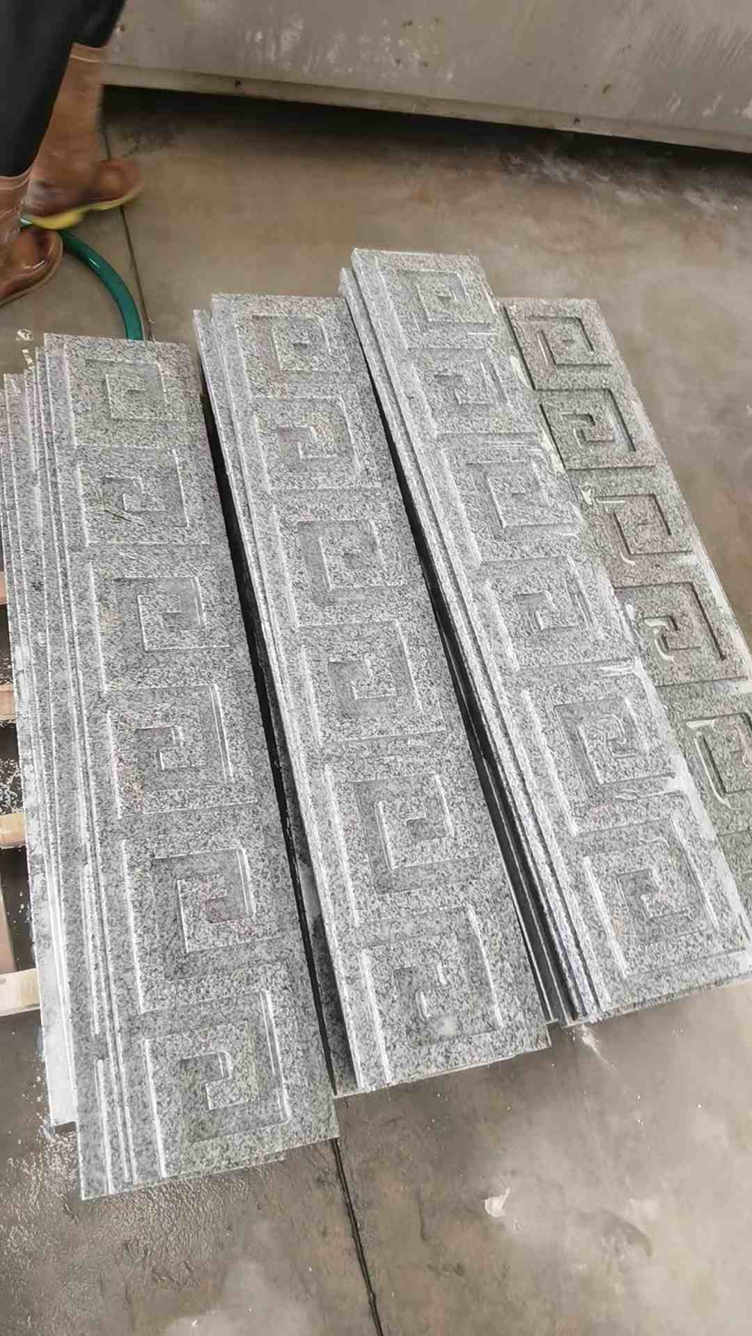 宁波 别墅回纹线条，雕刻